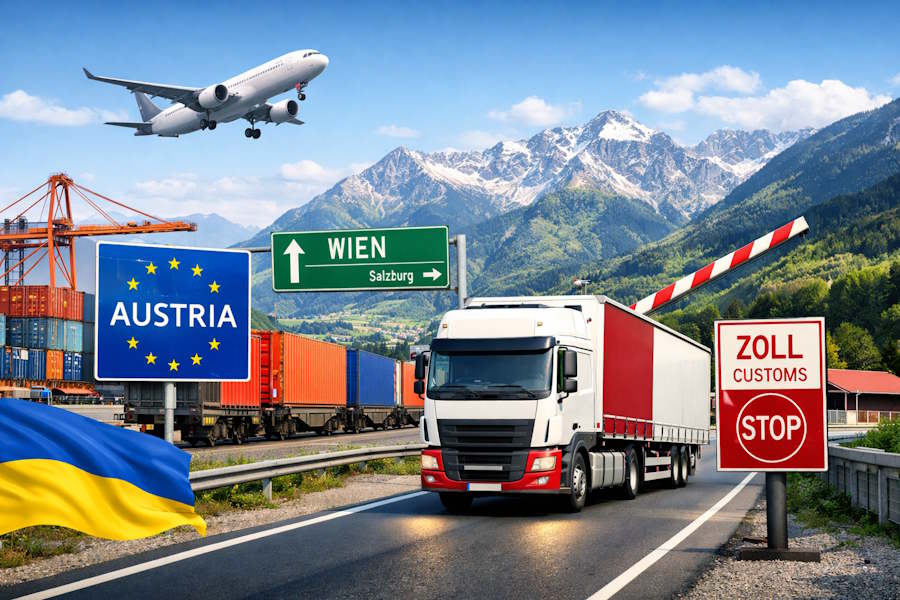 вантажні перевезення Австрія