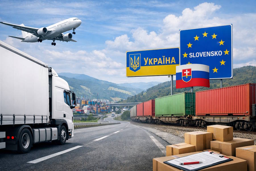 вантажні перевезення до Словаччини