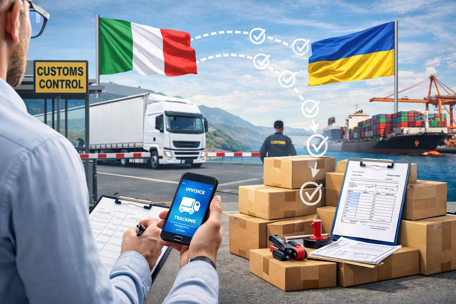 вантажоперевезення Італія