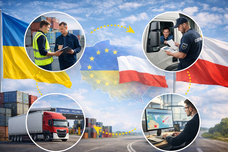 види вантажних перевезень Польща